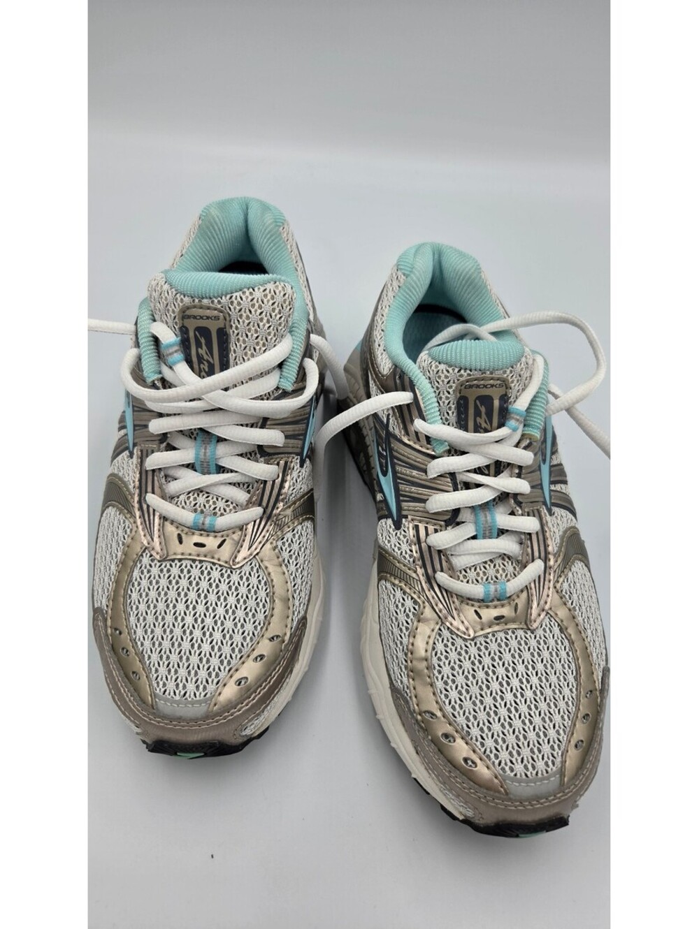 Brooks Running Shoes with Mint and White Accents